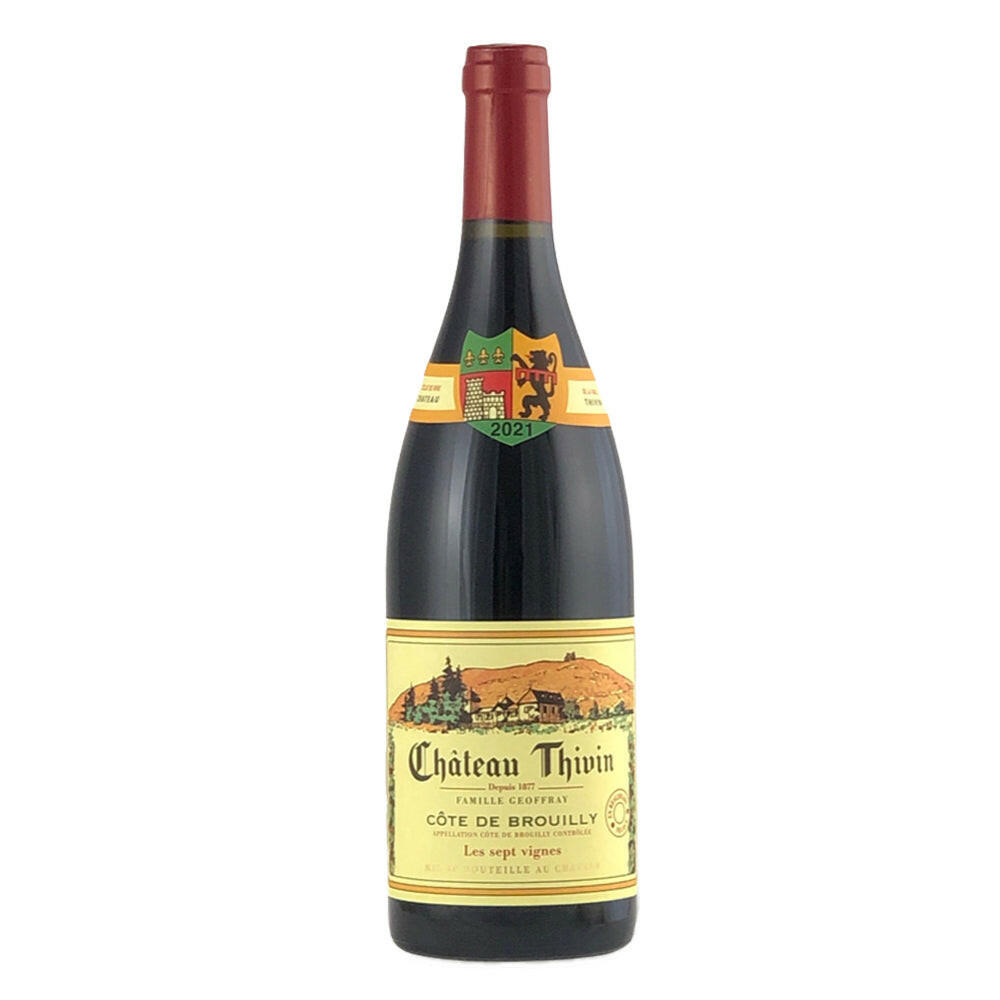 Chateau Thivin Cote de Brouilly Les 7 Vignes Beaujolais 2021.