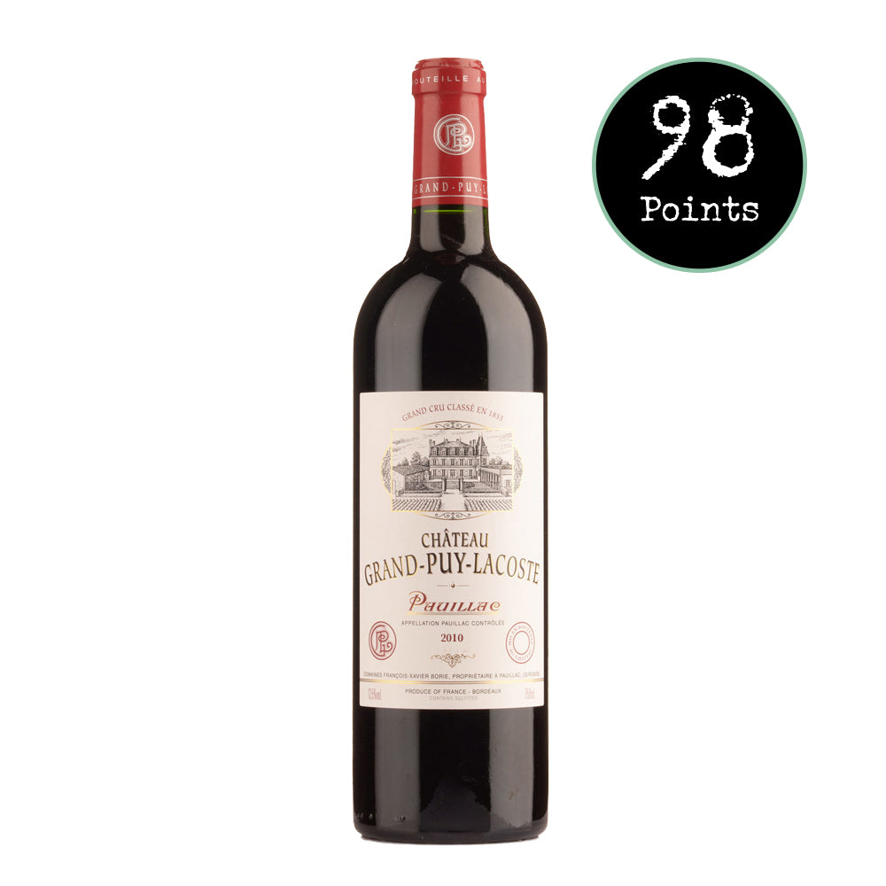Chateau Grand Puy Lacoste Bordeaux 2010