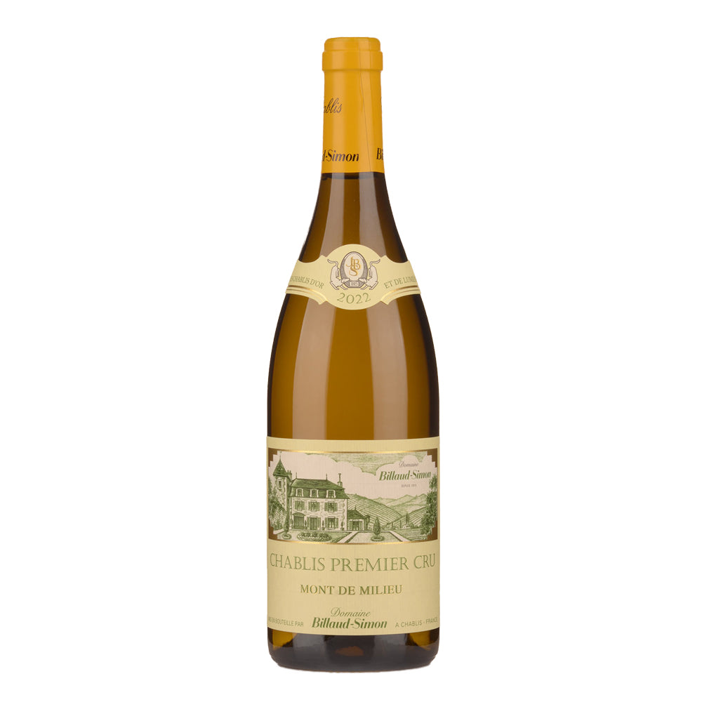 Billaud-Simon Mont de Milieu Chablis 1er Cru 2022 (Copy).