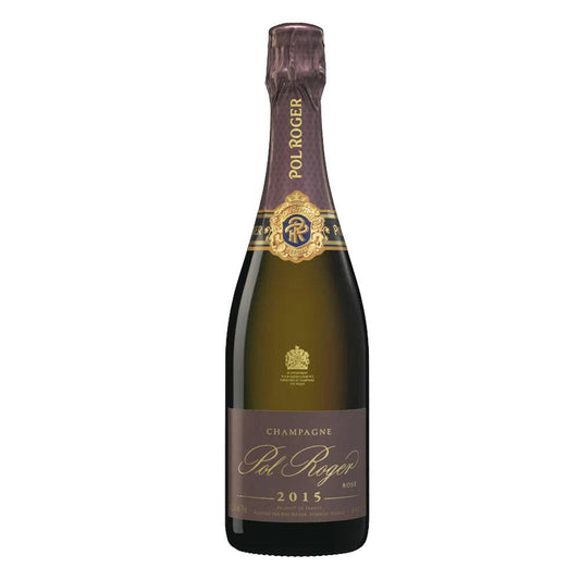 Pol Roger Rose Vintage Champagne 2015.