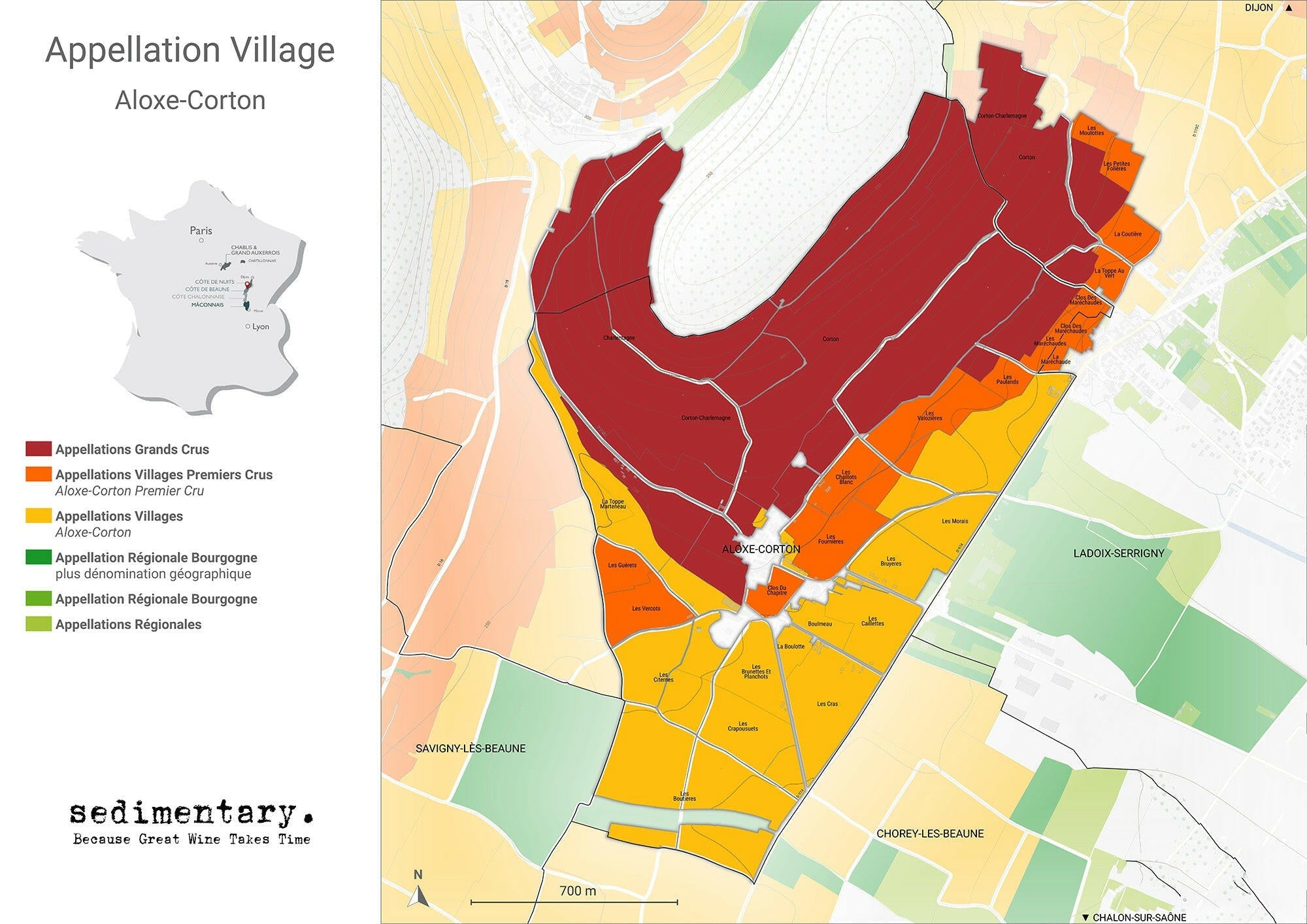 Follin Arbelet Aloxe-Corton 1er Cru Les Vercots 2020.