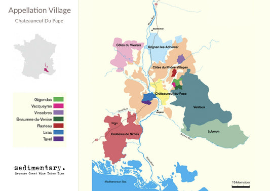Vieux Telegraphe Telegramme Chateauneuf-du-Pape Rhone 2019.