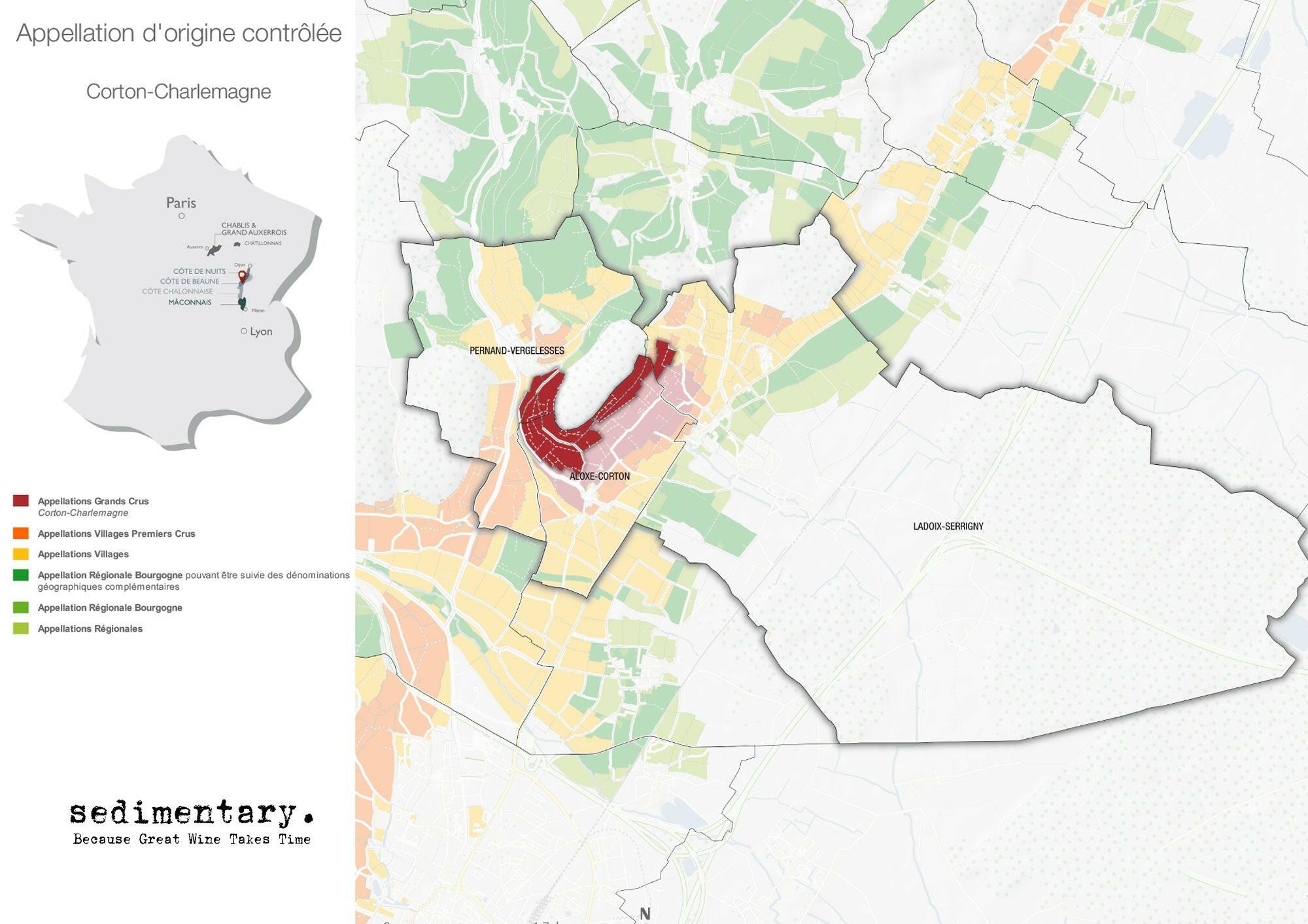 Louis Jadot Grand Cru Corton-Charlemagne (des Heritiers Jadot) 2019.