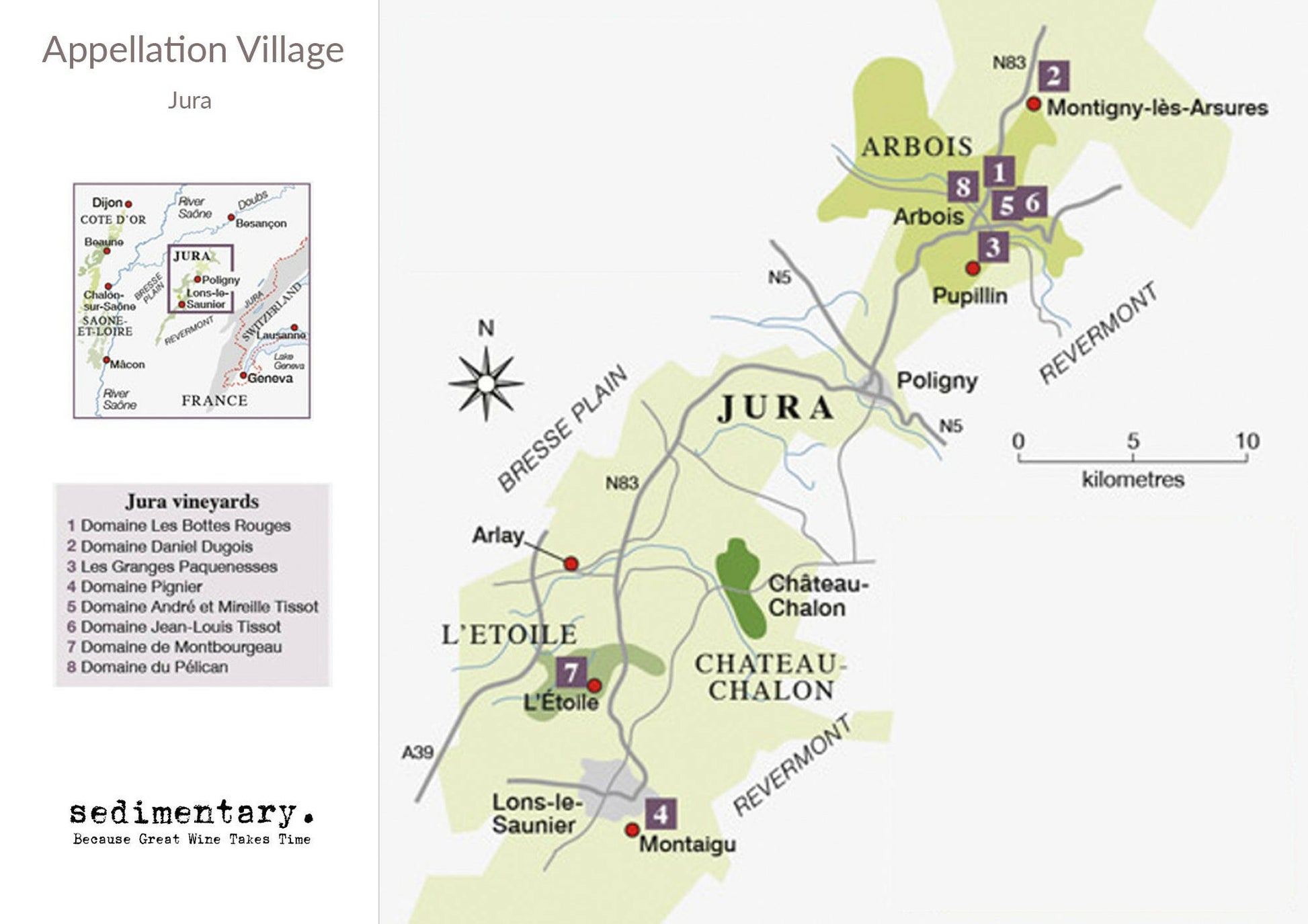 Andre et Mireille Tissot Macvin du Jura Pinot Noir DD 2020.