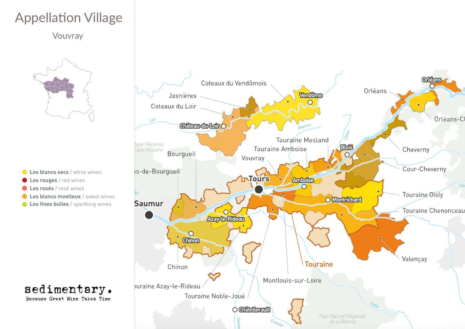 Pichot Vouvray Clos Cartaud Chenin Blanc 2020.